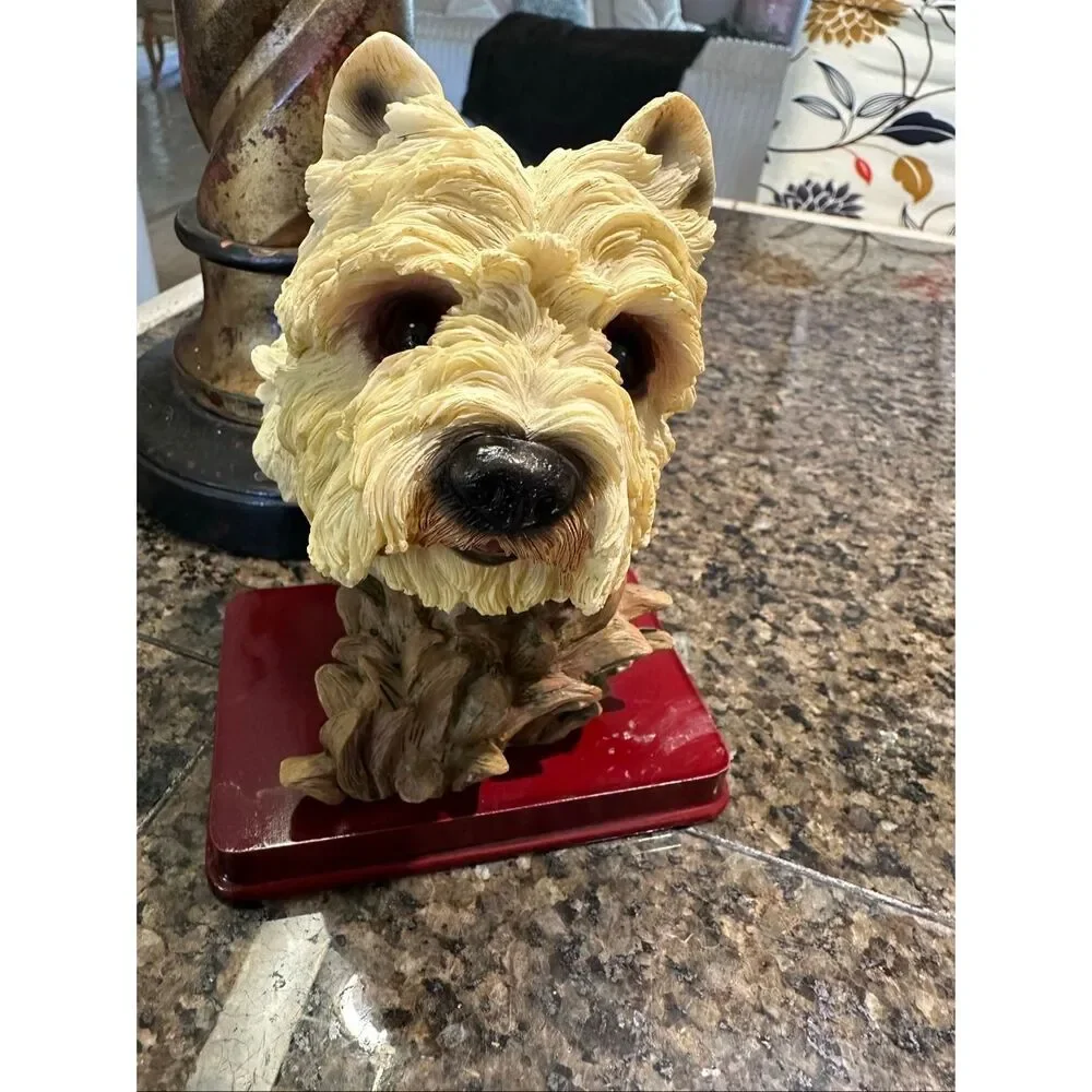 Westie pup bust